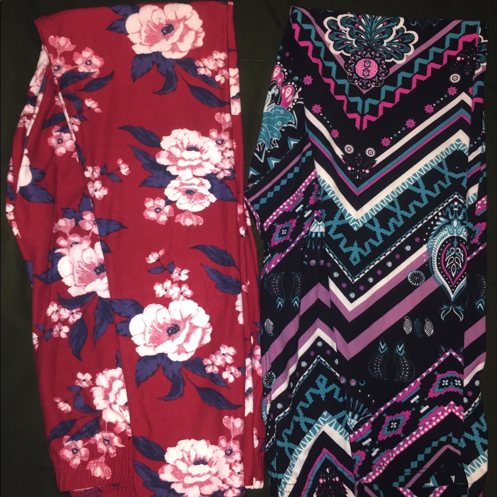 Multi colored leggings